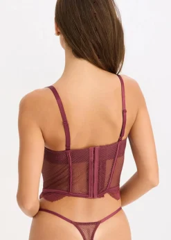 Corsage mit edler Spitze