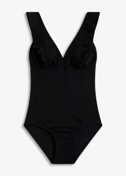 Crochet Badeanzug mit Volant