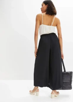 Culotte aus fließendem Satin