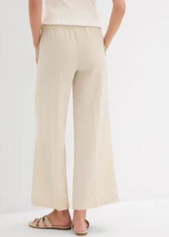 Culotte aus fließendem Viskose-Mix