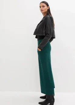 Culotte aus Viskos-Mix