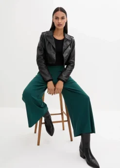 Culotte aus Viskos-Mix