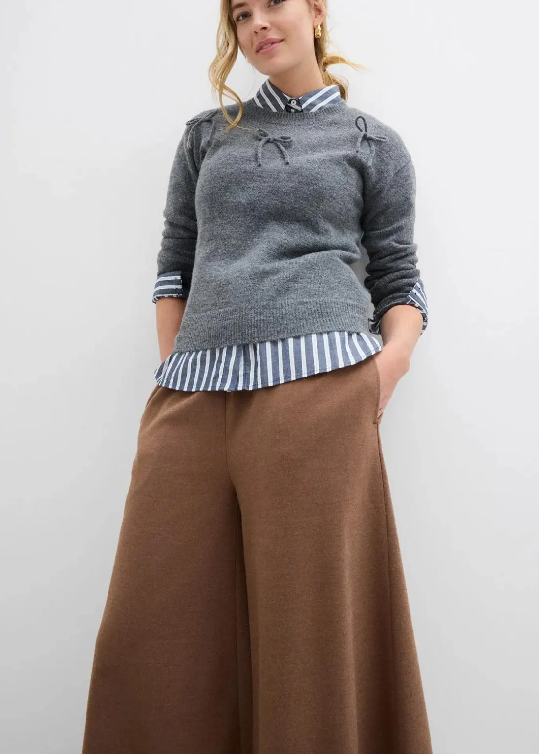 Culotte in Wolloptik