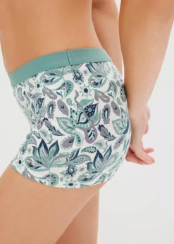 Damen Boxer mit Bio-Baumwolle (4er Pack)