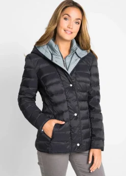 Daunenjacke in 2-in-1 Optik