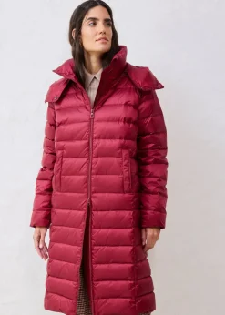 Daunenmantel mit recycelten Daunen