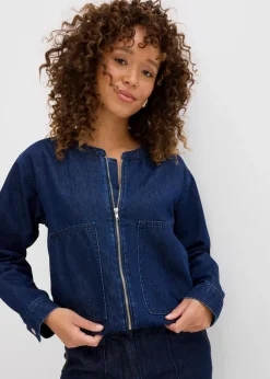 Denim-Blouson