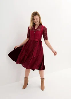 Dirndl mit bestickter Schürze (2-tlg. Set)