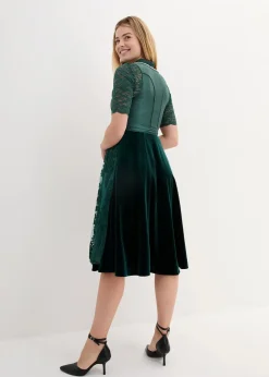 Dirndl mit bestickter Schürze (2-tlg. Set)