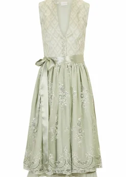 Dirndl mit Jacquard und Stickerei (2-tlg.Set)