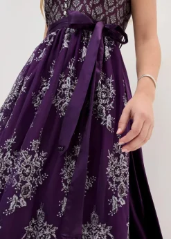 Dirndl mit Jacquard und Stickerei (2-tlg.Set)