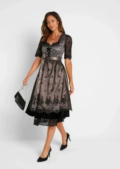 Dirndl mit Leomuster