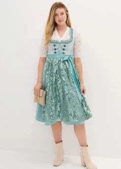 Dirndl mit Pailletten Schürze (2-tlg.Set)
