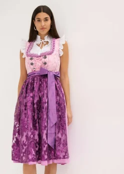 Dirndl mit Pailletten Schürze (2-tlg.Set)