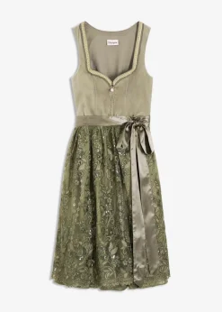 Dirndl mit Pailletten Schürze (2-tlg.Set)