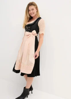 Dirndlschürze in Wildseidenoptik