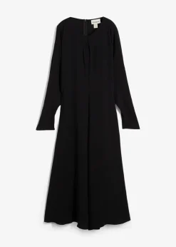 Drapiertes Midikleid