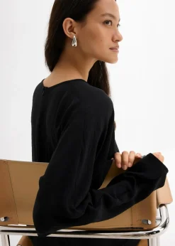 Drapiertes Midikleid