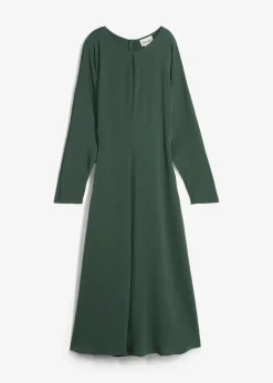 Drapiertes Midikleid