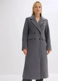 Eleganter Zweireihiger Mantel