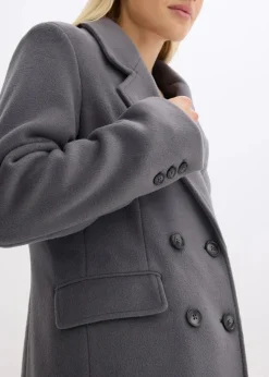 Eleganter Zweireihiger Mantel