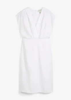 Etuikleid aus reinem Leinen