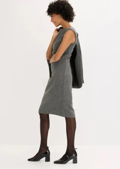 Etuikleid in Tweedoptik