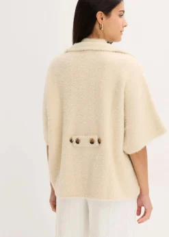 Federgarn Strickjacke