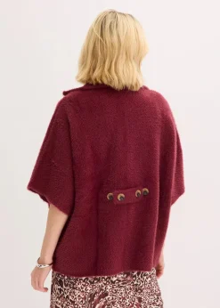 Federgarn Strickjacke