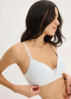 Feel Comfort Schalen-BH ohne Bügel ​mit Mesheinsatz