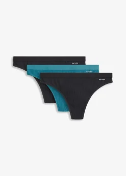 Feel Comfort Seamless String gerippt (3er Pack)