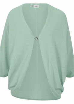 Feinstrickjacke aus reiner Baumwolle