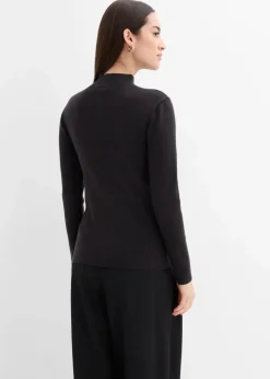 Feinstrickjacke aus softem Viskose-Mix