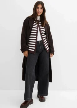 Feinstrickjacke, Rundhals