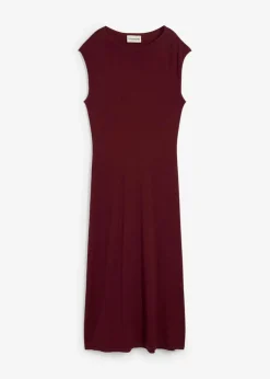 Feinstrickkleid aus Viskose-Mix