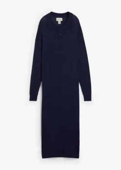 Feinstrickkleid aus Viskose-Mix