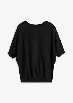 Feinstrickpullover aus Baumwoll-Mix