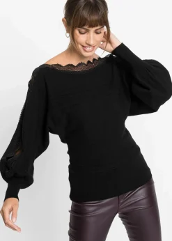 Feinstrickpullover aus fließendem Viskose-Mix