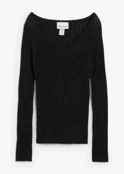 Feinstrickpullover aus Merinowolle