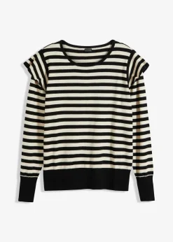 Feinstrickpullover aus softem Viskose-Mix