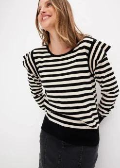 Feinstrickpullover aus softem Viskose-Mix