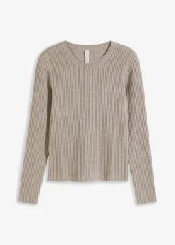 Feinstrickpullover aus softem Viskose-Mix