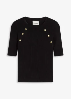 Feinstrickpullover aus softem Viskose-Mix