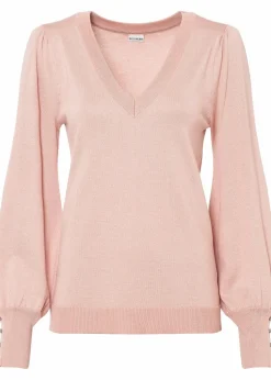 Feinstrickpullover aus Viskose-Mix