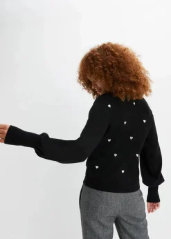 Feinstrickpullover aus Viskose-Mix