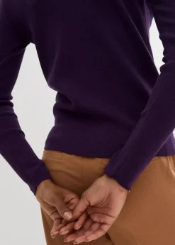 Feinstrickpullover aus weichem Viskose-Mix