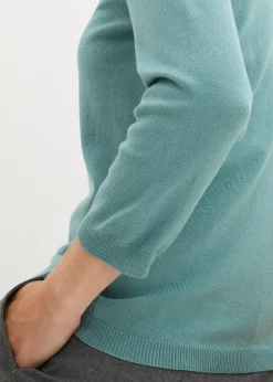 Feinstrickpullover in Viskose-Mix