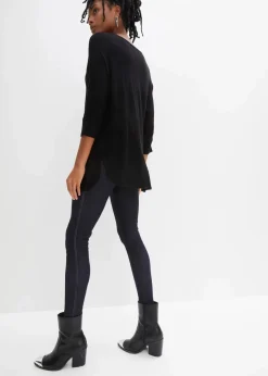 Feinstrickpullover mit 3/4 Arm