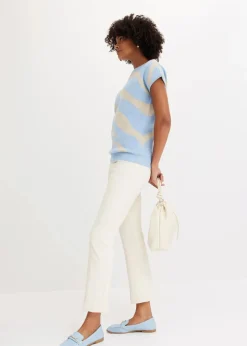 Feinstrickpullover mit Glitzergarn