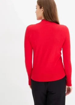 Feinstrickpullover mit Schleifendetail